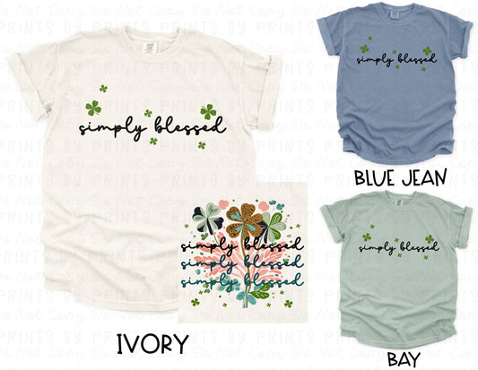 Simply Blessed: Stacked Floral