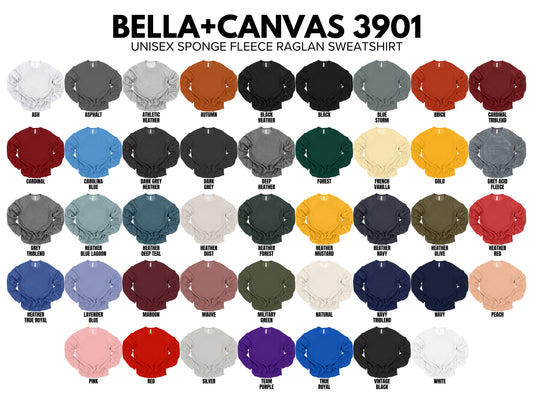 Bella + Canvas Sponge Fleece Sweatshirt Add On