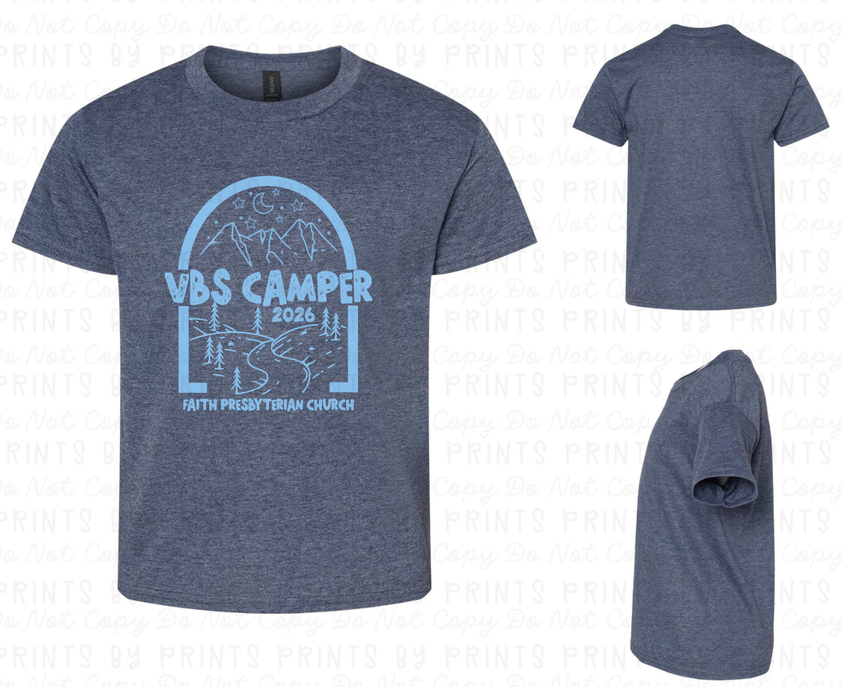Faith Presbyterian Church VBS 2026 Camper Tee