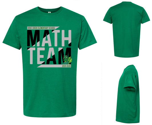 Dove Creek Math Team 2025-2026