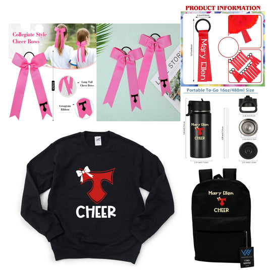 Titans 11U Cheer Items (Pink Ribbon)