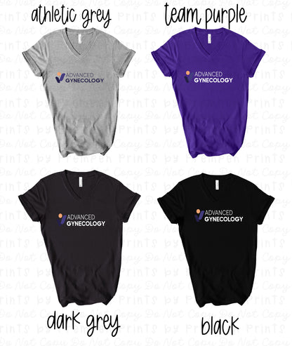 Advanced Gynecology Staff Shirts