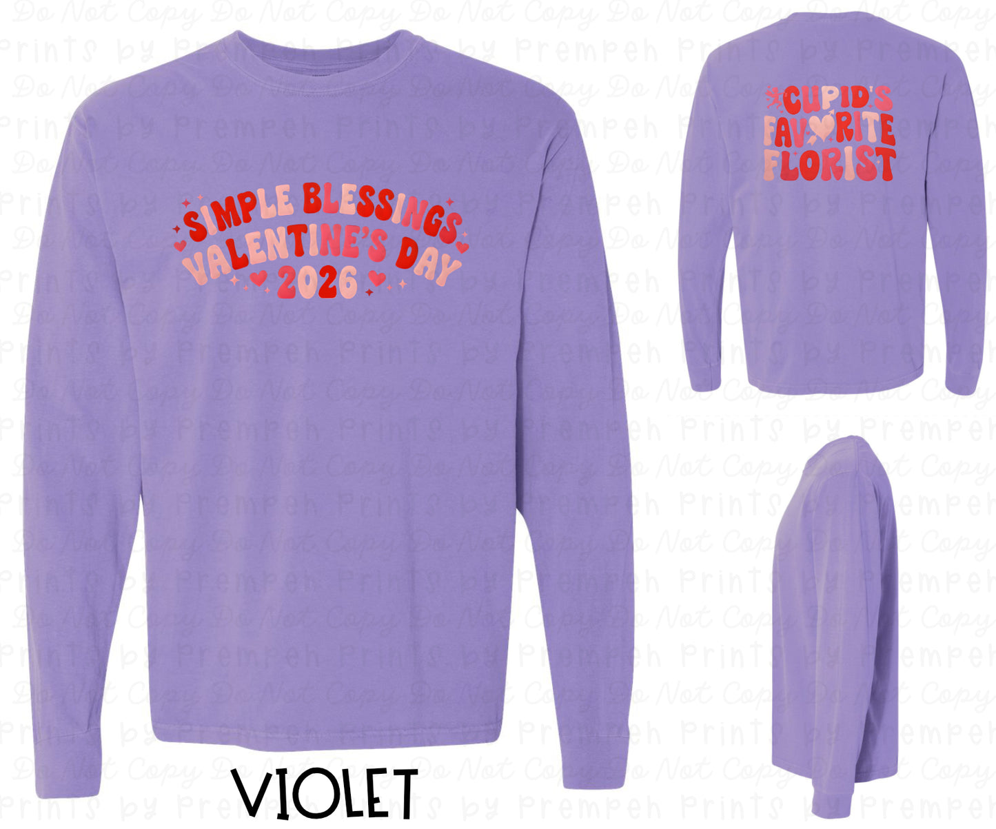 Simple Blessings Valentine Tee